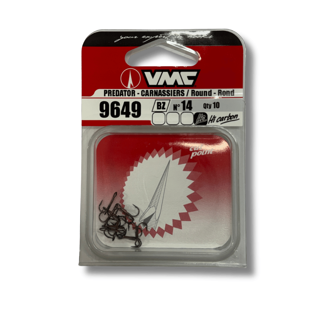 קרס משולשת ברונזה - 10 יחידות - VMC - Size 14