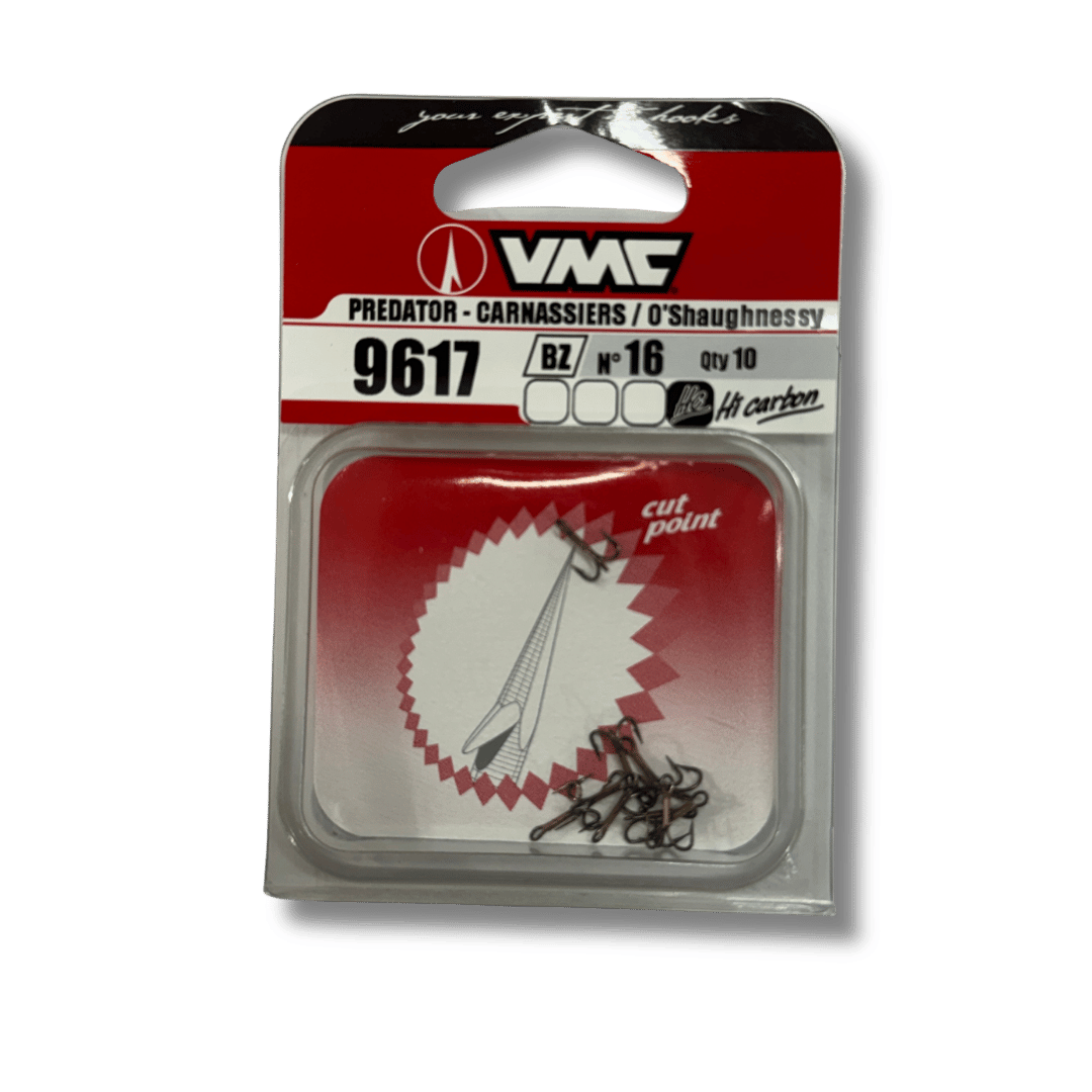 קרס משולשת ברונזה - 10 יחידות - VMC - Size 16