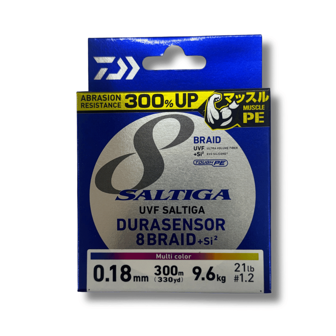 חוט בד - 300 מטר - Daiwa Saltiga - 21lb 1.2PE