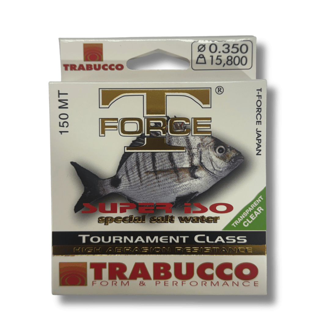 חוט ניילון - 150 מטר - שקוף - Trabucco Super ISO - 0.350