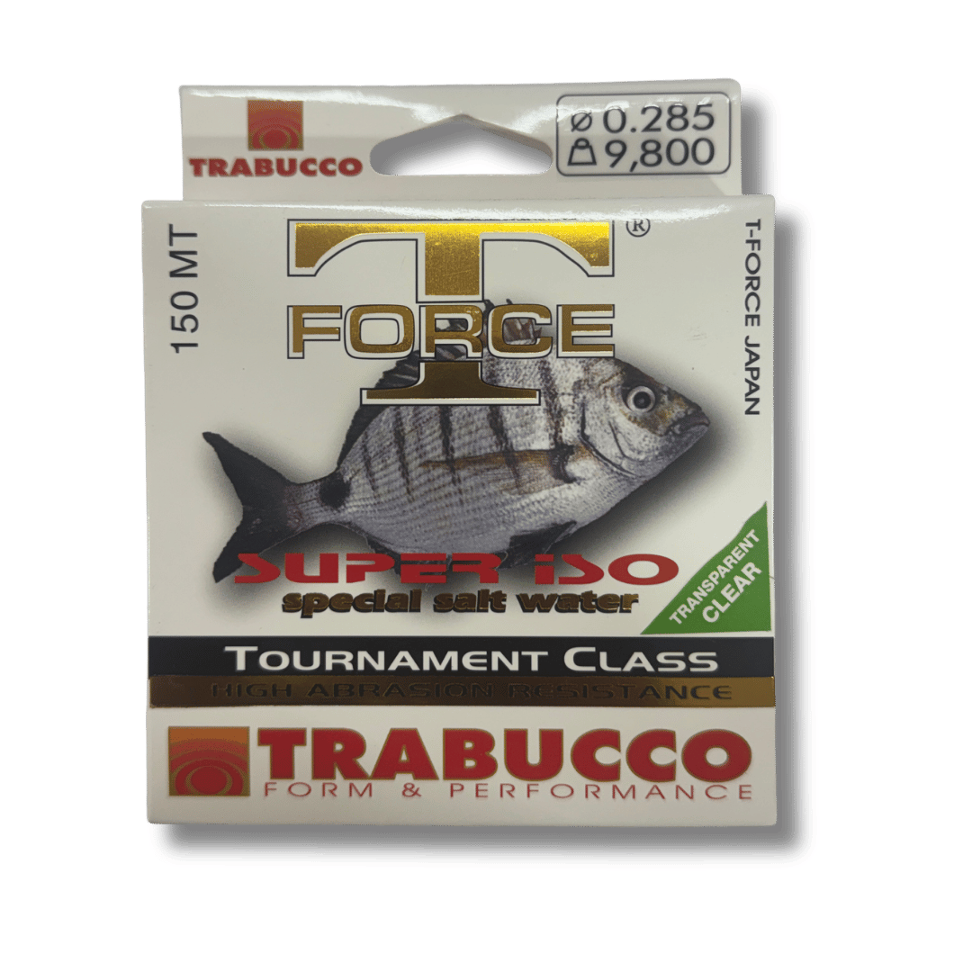 חוט ניילון - 150 מטר - שקוף - Trabucco Super ISO - 0.285