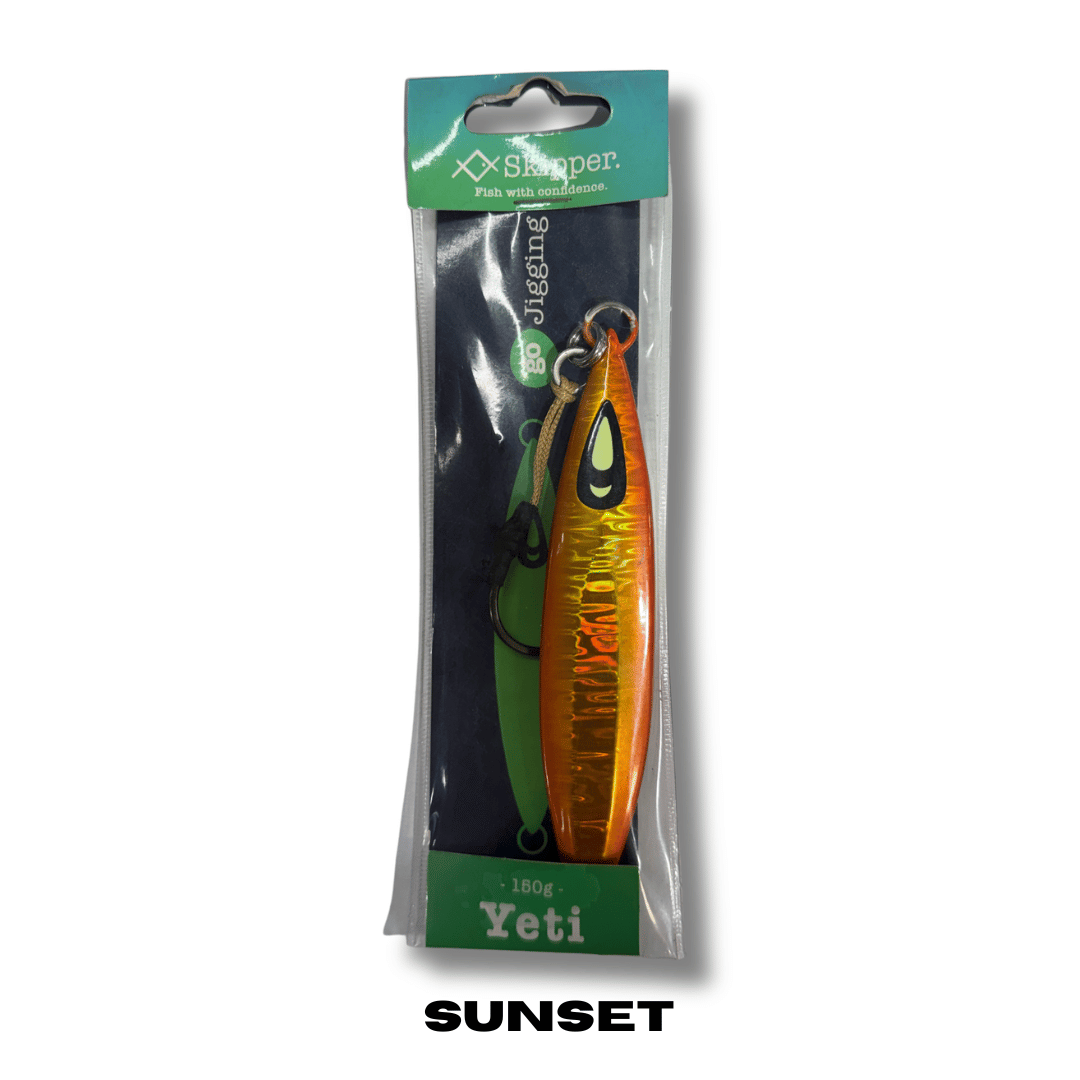 ג׳יג 150 גרם - Skipper Yeti - Sunset