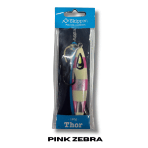 ג׳יג 120 גרם - Skipper Thor - Pink Zebra