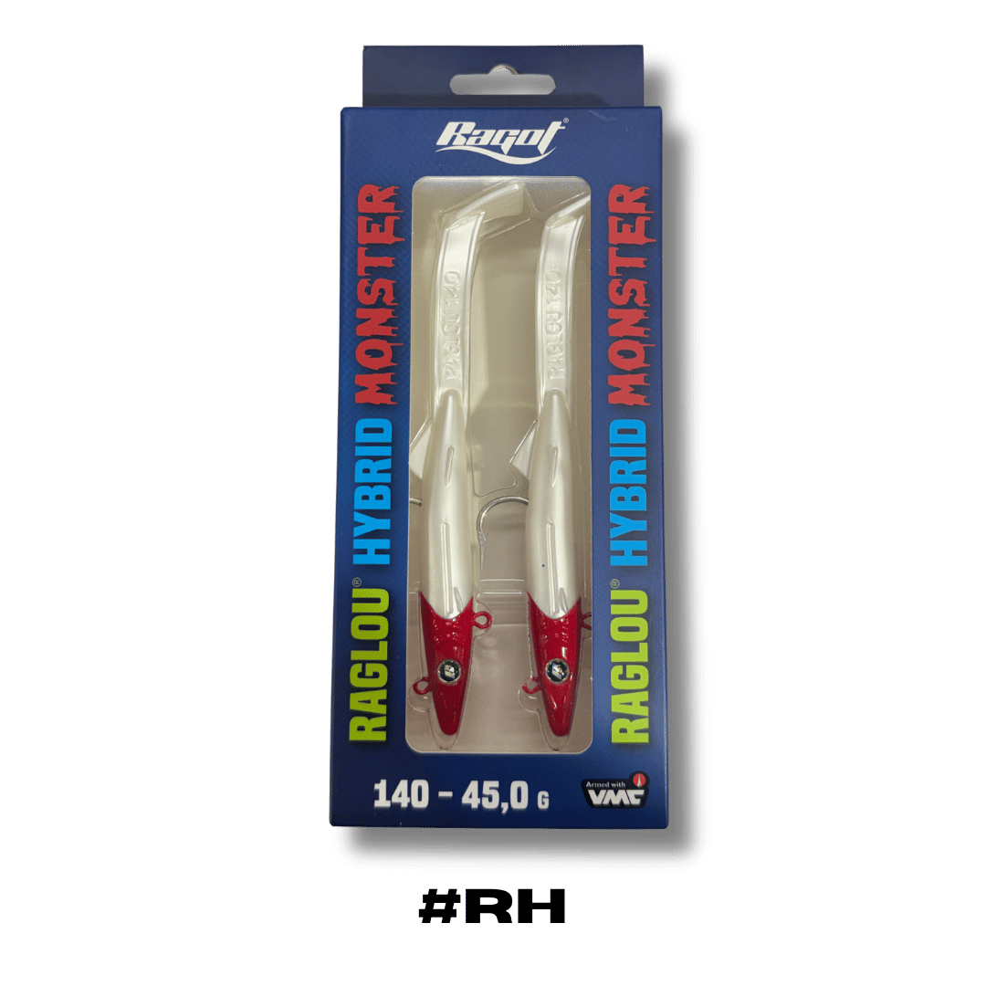 דמוי סיליקון - 140 מילימטר 45 גרם - Raglou Hybrid #RH
