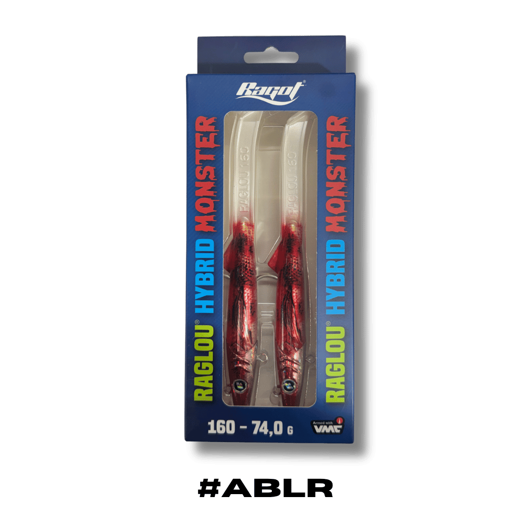 דמוי סיליקון - 160 מילימטר 74 גרם - Raglou Hybrid #ABLR