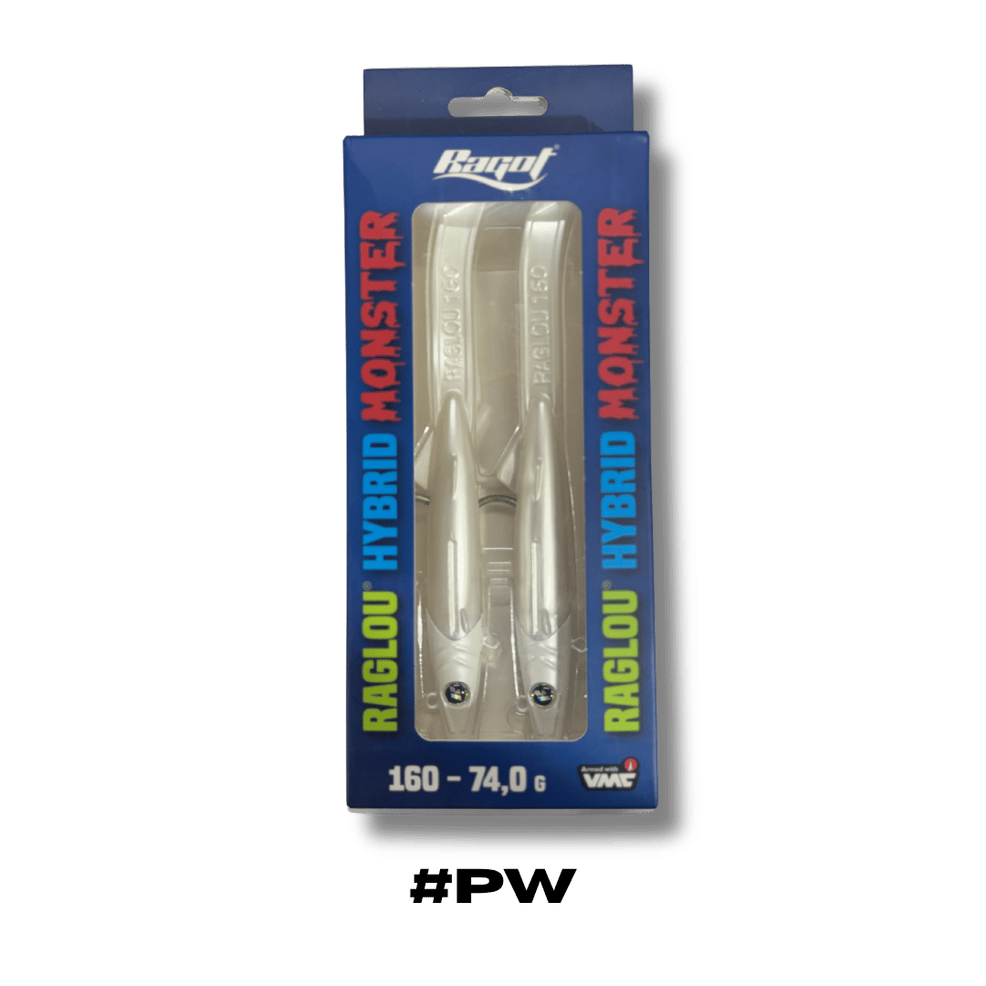 דמוי סיליקון - 160 מילימטר 74 גרם - Raglou Hybrid #PW
