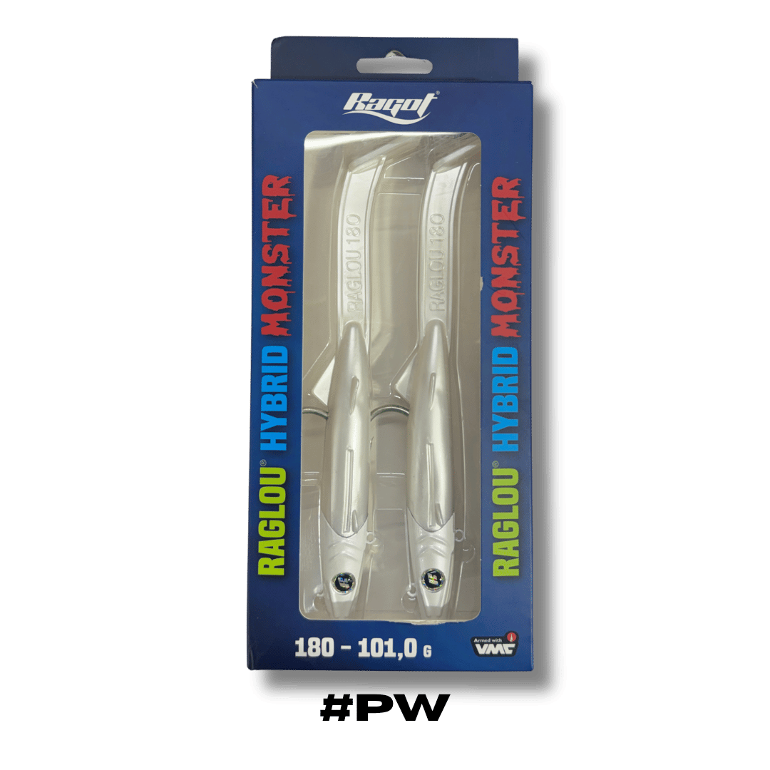 דמוי סיליקון - 180 מילימטר 101 גרם - Raglou Hybrid #PW