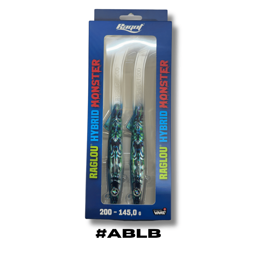 דמוי סיליקון - 200 מילימטר 145 גרם - Raglou Hybrid #ABLB