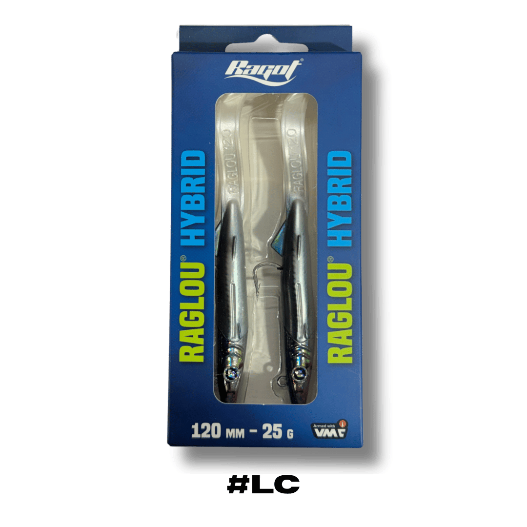 דמוי סיליקון - 120 מילימטר 25 גרם - Raglou Hybrid #LC