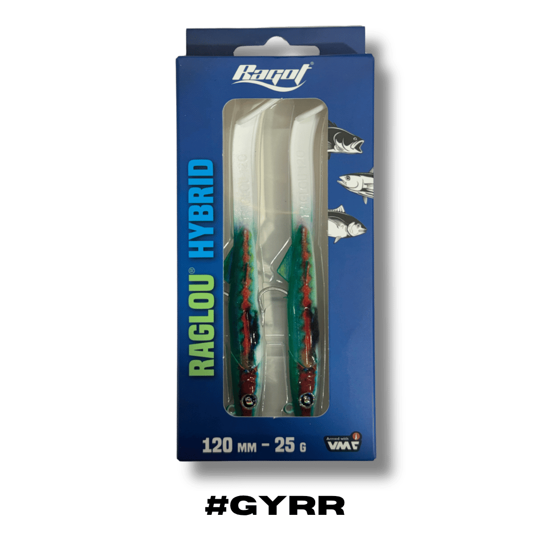 דמוי סיליקון - 120 מילימטר 25 גרם - Raglou Hybrid #GYRR